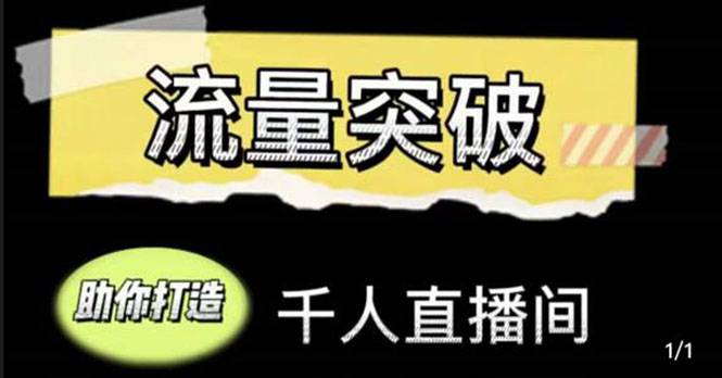 自然流3场起爆直播实操课