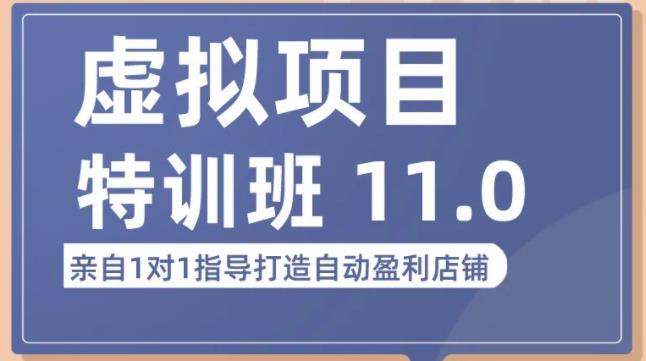 陆明明·虚拟项目特训班（10.0+11.0），0成本获取虚拟素材，0基础打造自动盈利店铺-旺仔资源库