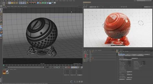 C4D2022+Redshift3.5渲染基础入门到进阶【画质高清有素材】