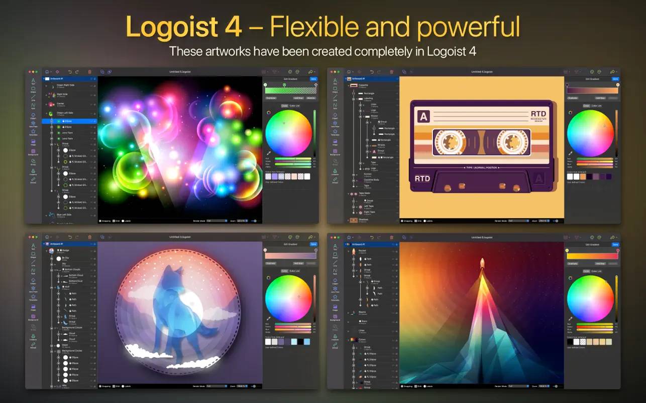 Logoist 4 for Mac v4.2.1中文激活版 图标制作软件