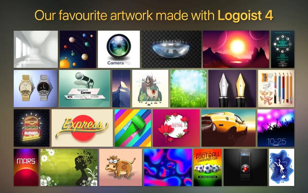 Logoist 4 for Mac v4.2.1中文激活版 图标制作软件