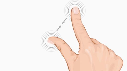 雷电如何吧屏幕 拉近 拉远