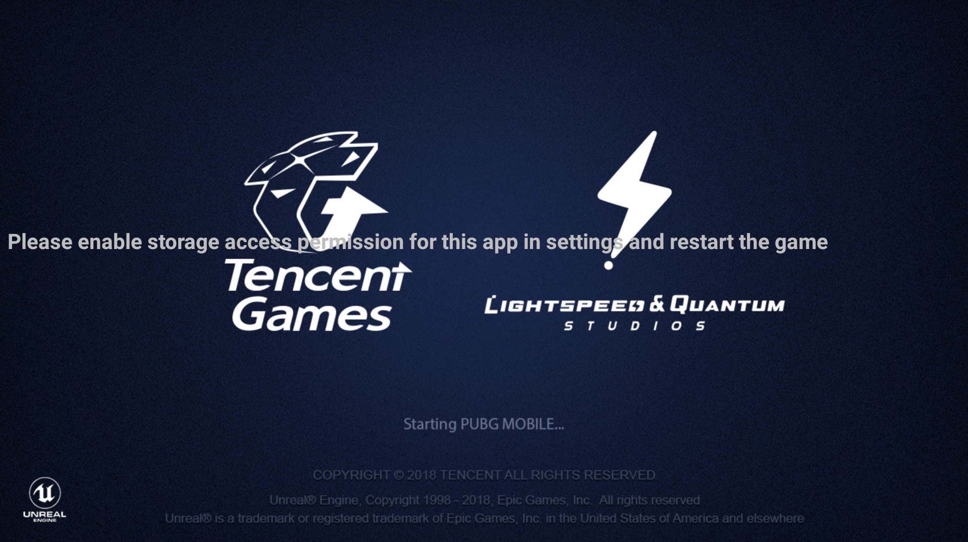 国际服版本更新后,卡在启动界面,要求启动访问内存权限