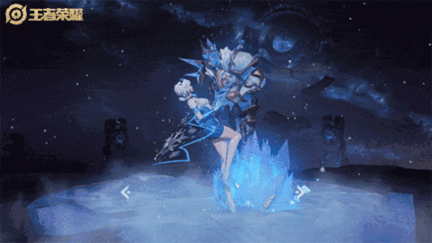 王者荣耀:冰锋系列三部曲上线,冰霜干将特效曝光!