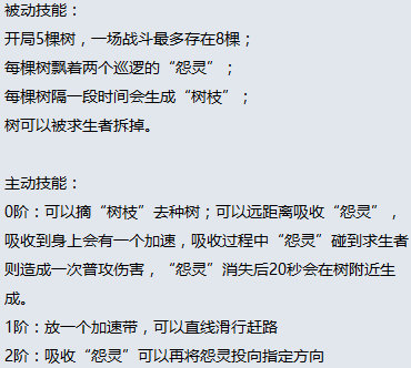 第五人格：监管者爱哭鬼技能爆料，种树一直爽！