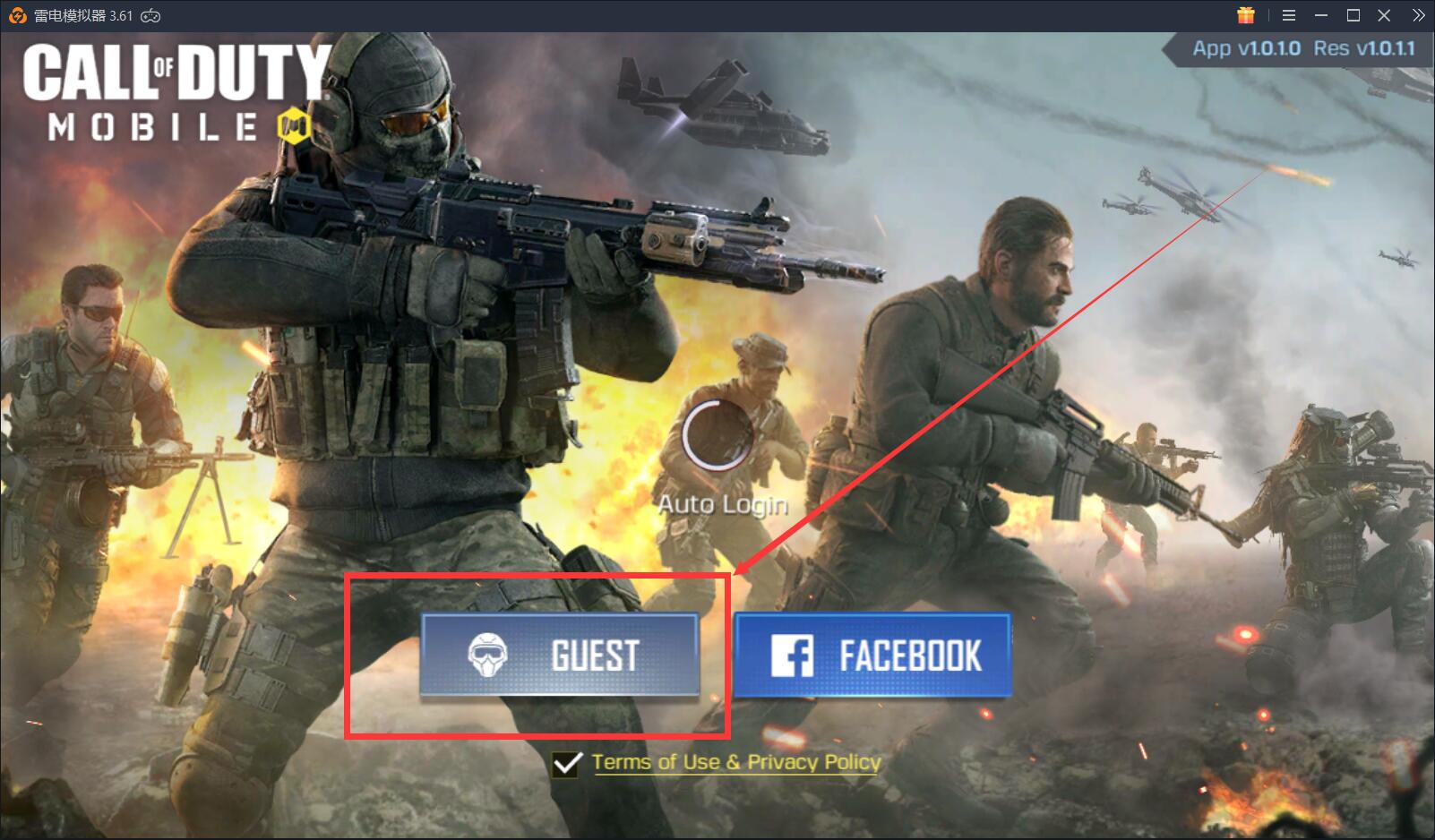 《使命召唤》如何在雷电模拟器里面运行《使命召唤》...